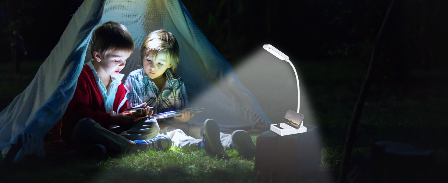 DIY Kit LED Dimming Table Lamp with Rechargeable 18650 Lithium Battery